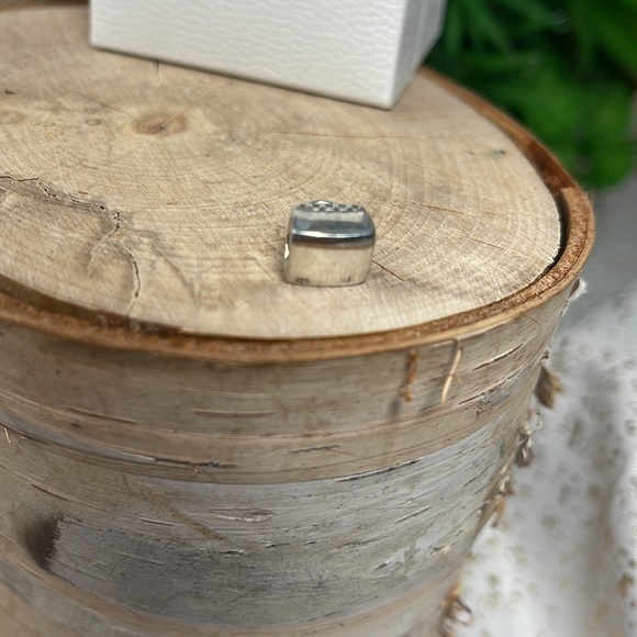 Pandora charm purse pocketbook vintage bag silver purple - Picture 5 of 7